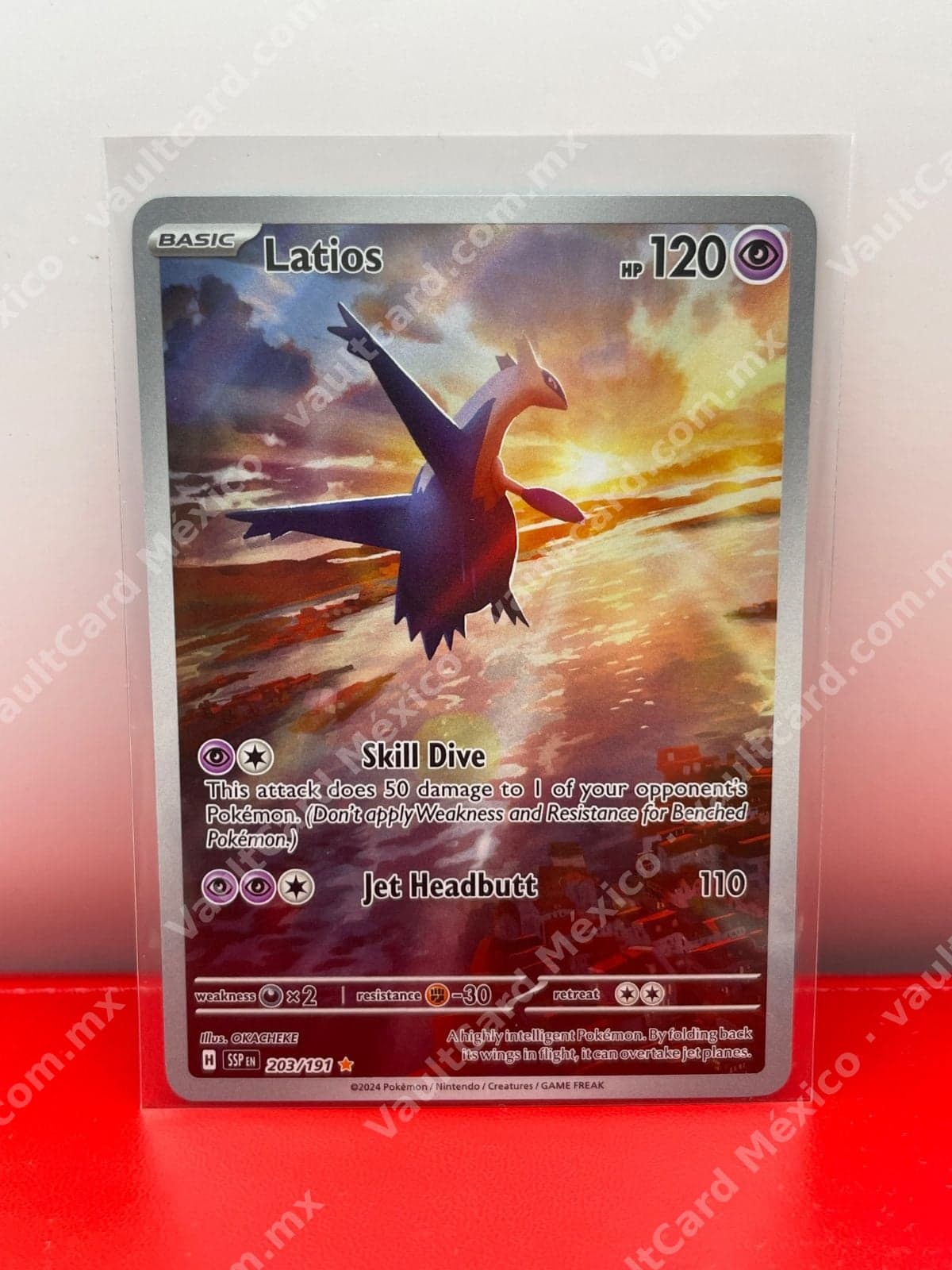 Latios 203/191 - Surging Sparks (SSP) Inglés - Illustration Rare