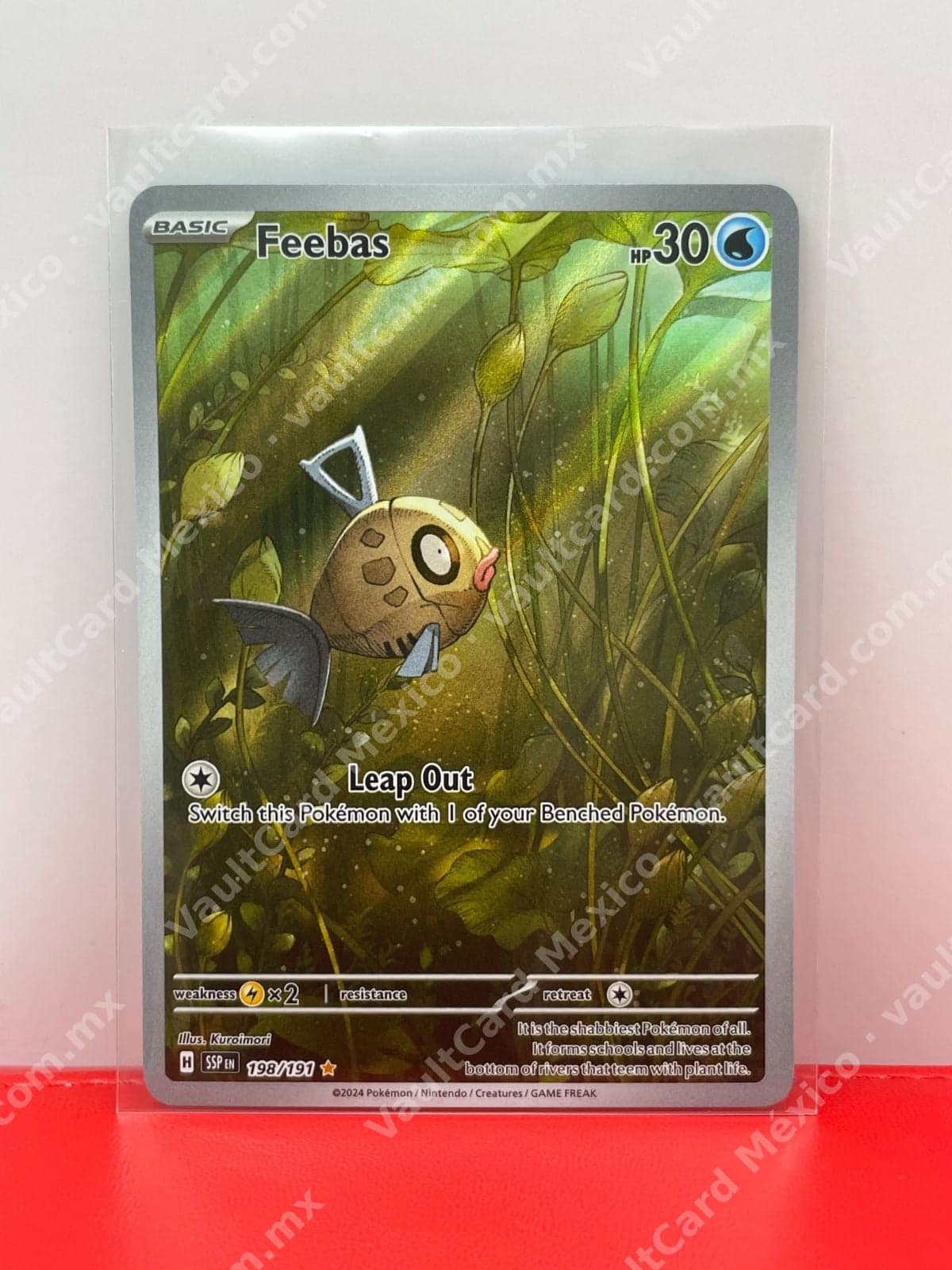 Feebas 198/191 - Surging Sparks (SSP) Inglés - Illustration Rare