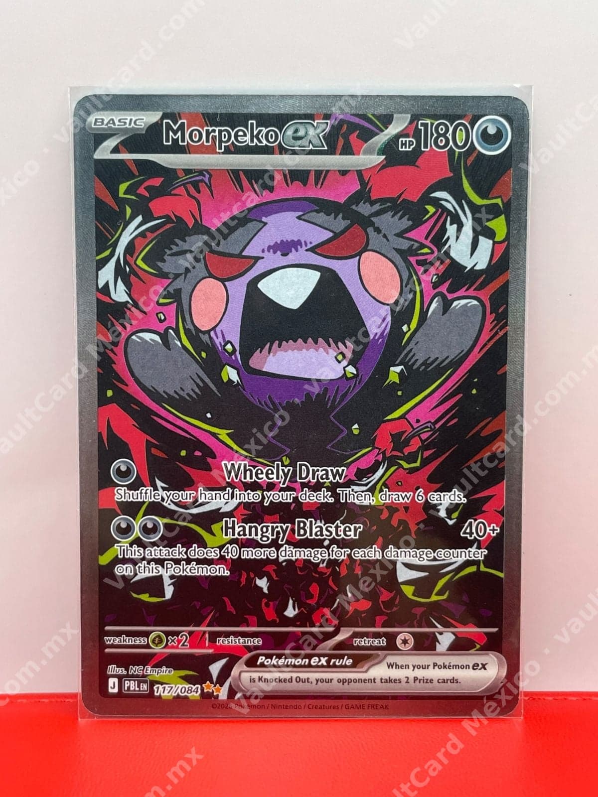 Morpeko ex 117/084 - Special Illustration Rare Inglés