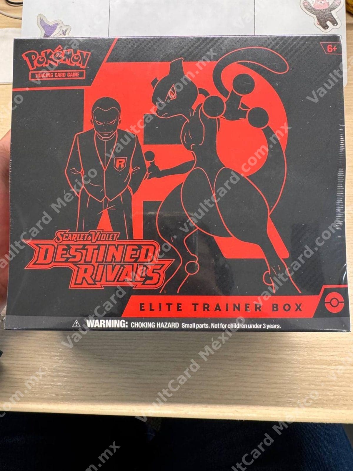 Elite Trainer Box Destined Rivals - Scarlet & Violet Inglés (Sellado)