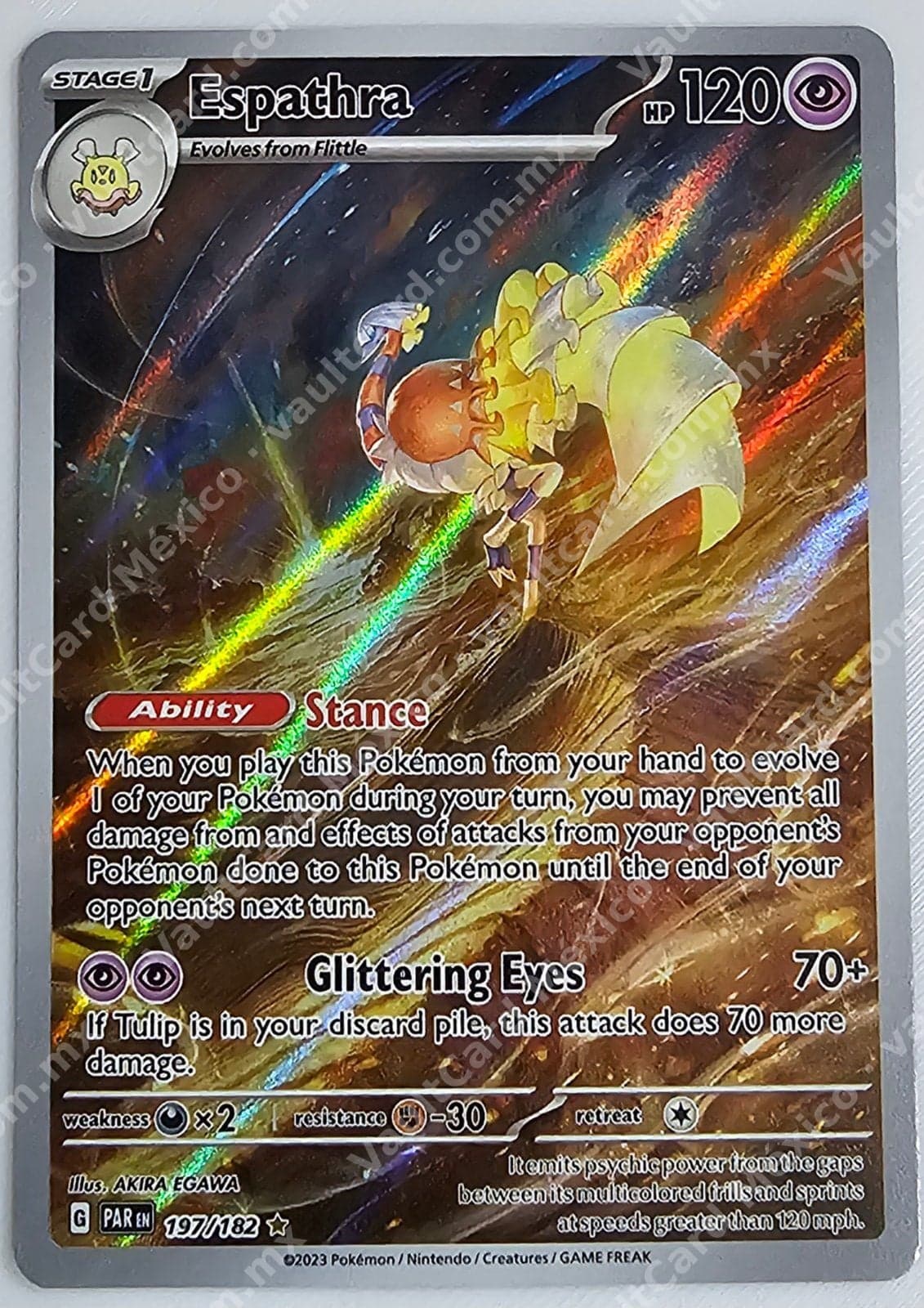 Espathra 197/182 - Paradox Rift (PAR) Inglés - Illustration Rare
