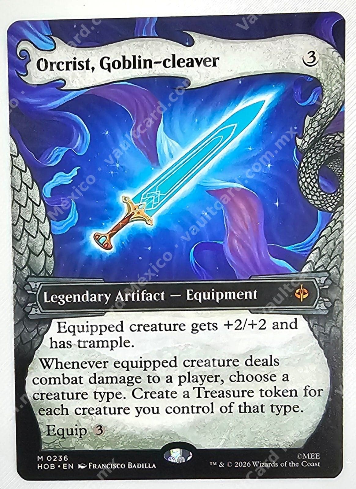 Orcrist, Goblin-cleaver #0236 (HOB) Showcase - Inglés - Magic MTG