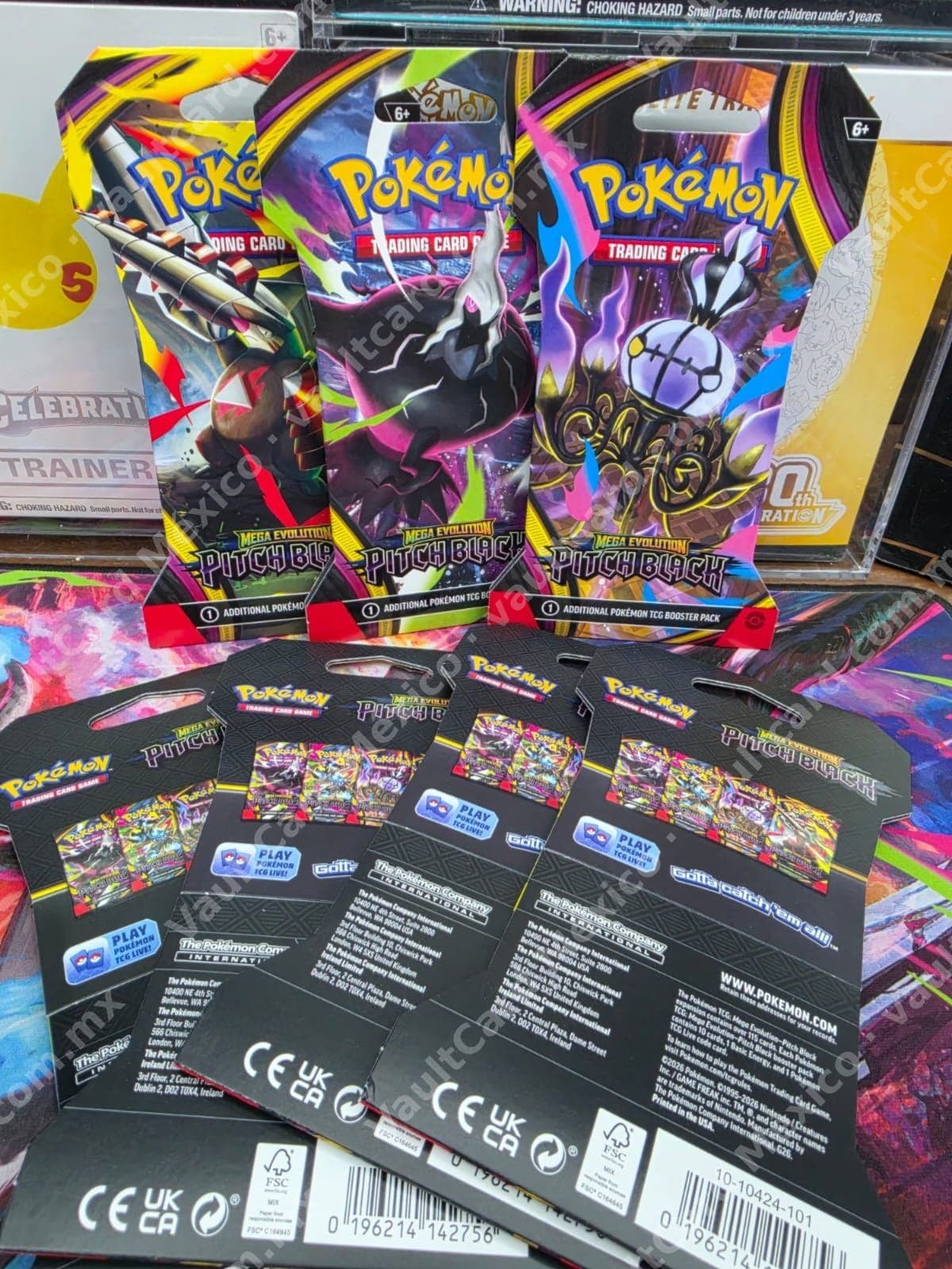Sobres Sellados Pokémon TCG Mega Evolution Pitch Black - Inglés