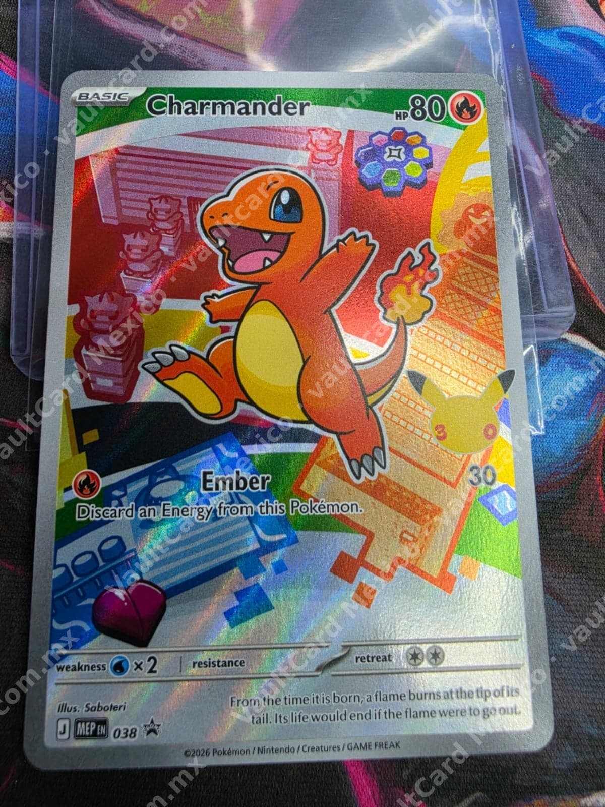 Charmander 038 (MEP) Promo Black Star - Inglés