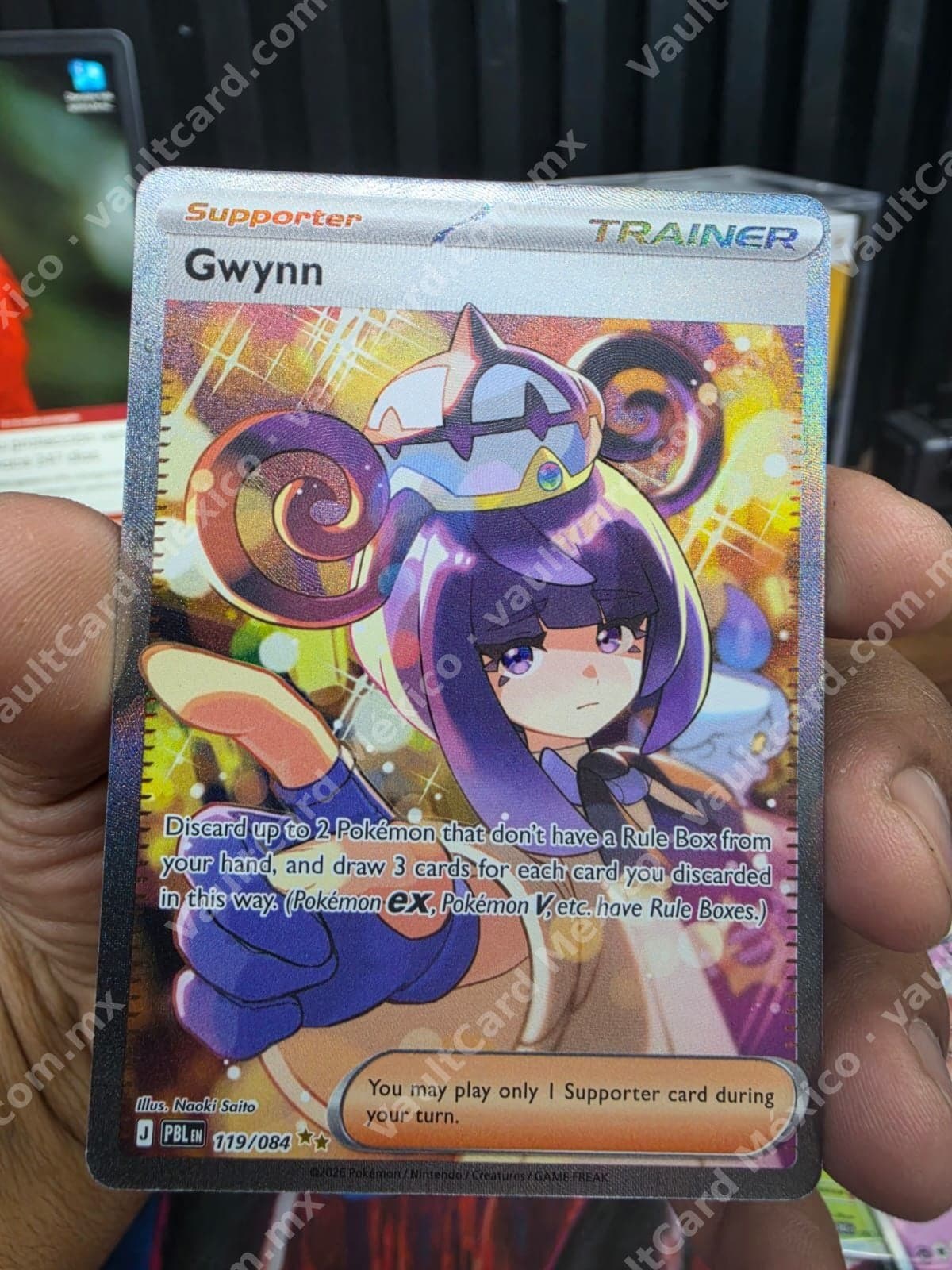 Gwynn 119/084 - (PBL) Inglés - Special Illustration Rare