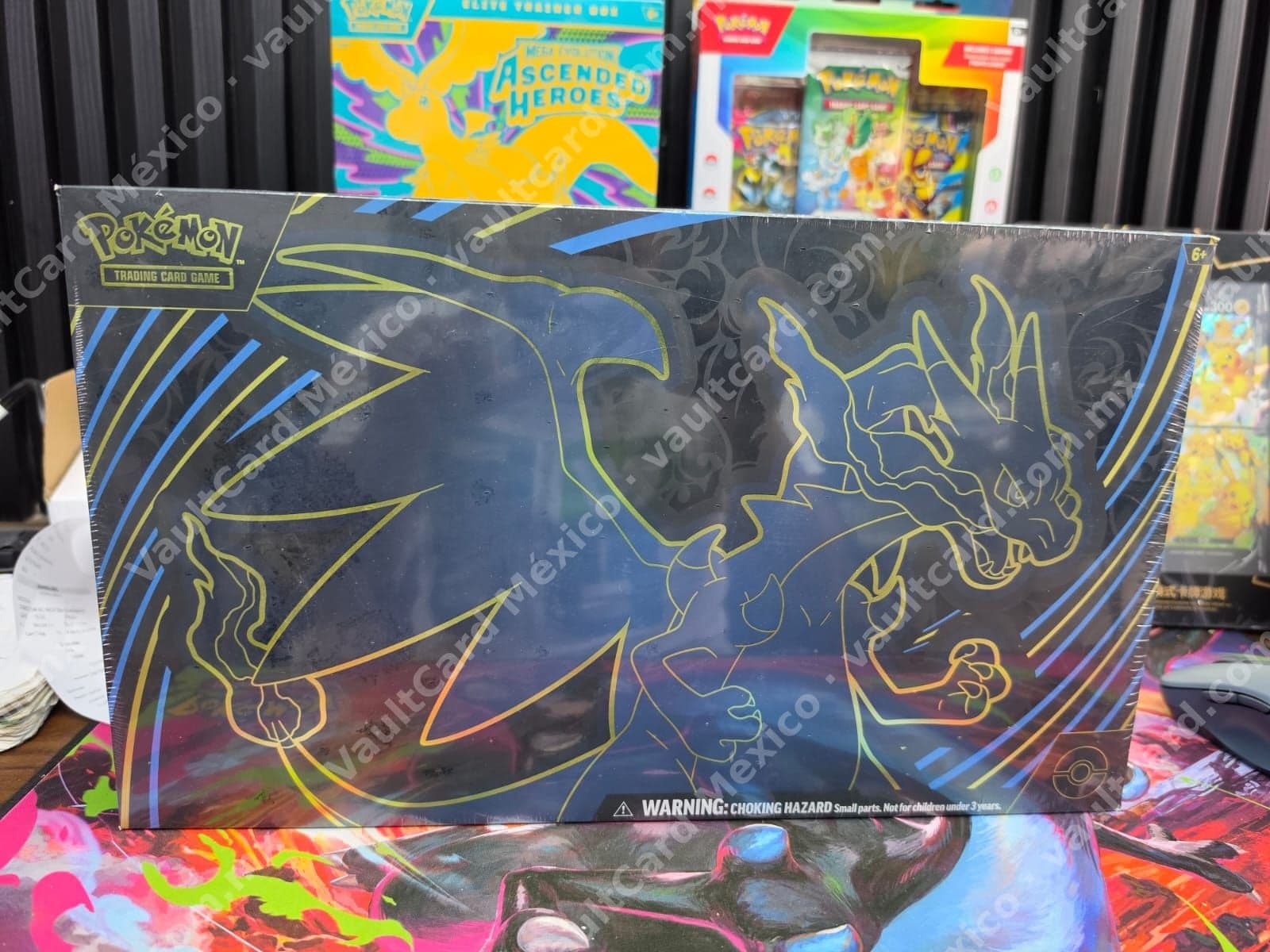 Pokémon TCG Collection Box Mega Charizard X - Sellado Inglés