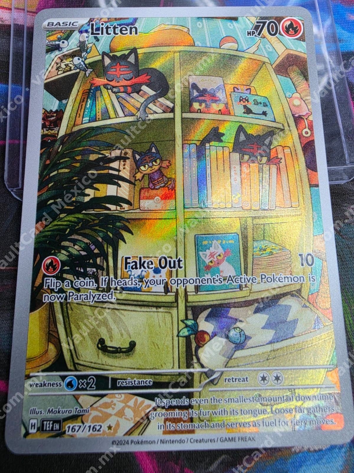 Litten 167/162 - Temporal Forces (TEF) Inglés Illustration Rare
