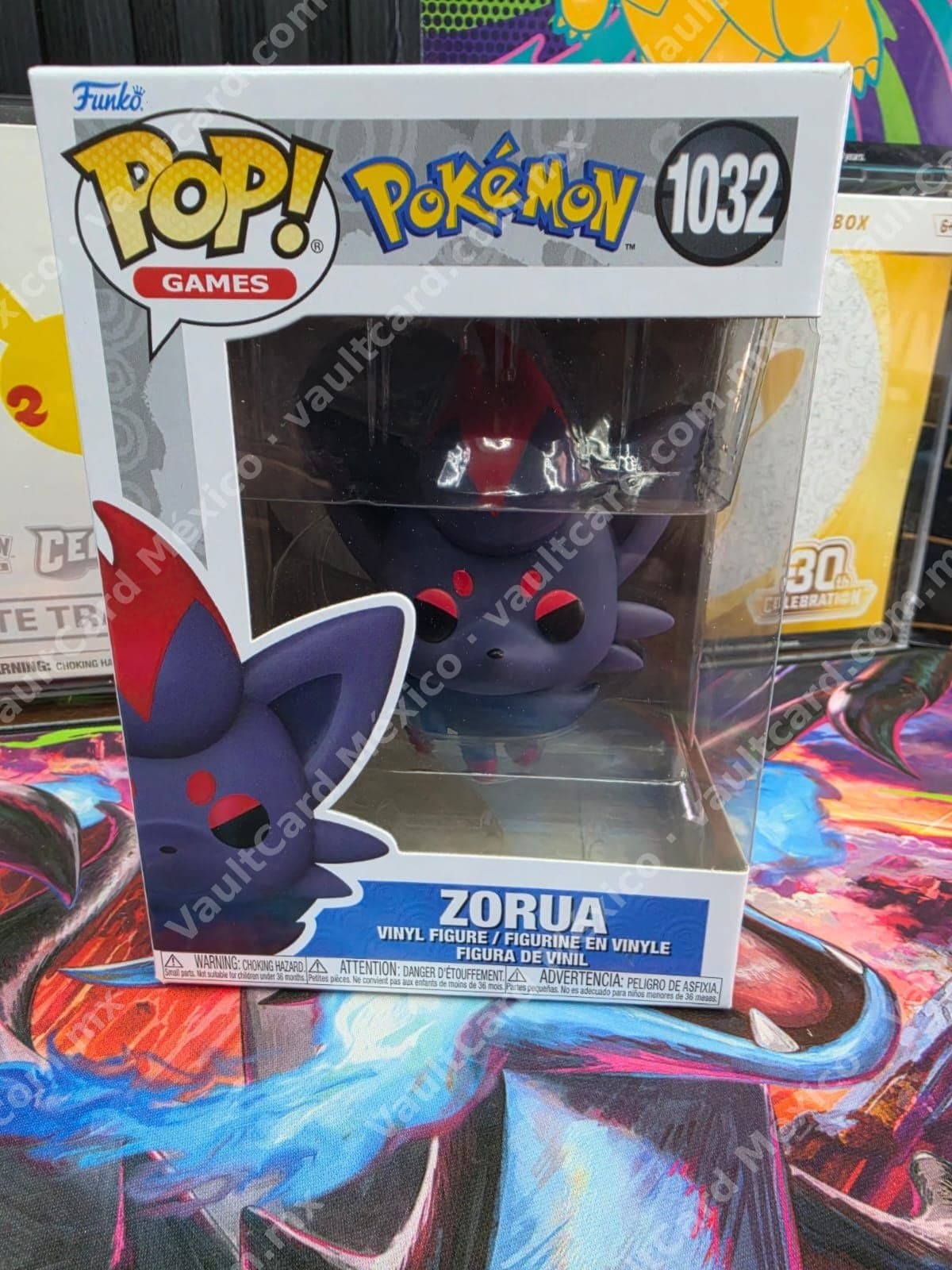 Funko Pop! Games Pokémon Zorua #1032 - Figura de Vinil Nueva