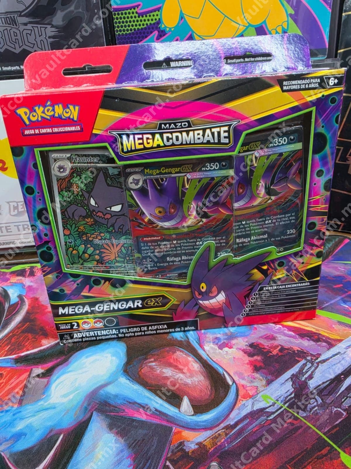 Caja Mega Combate Mega-Gengar ex - Pokémon TCG Español (Sellada)