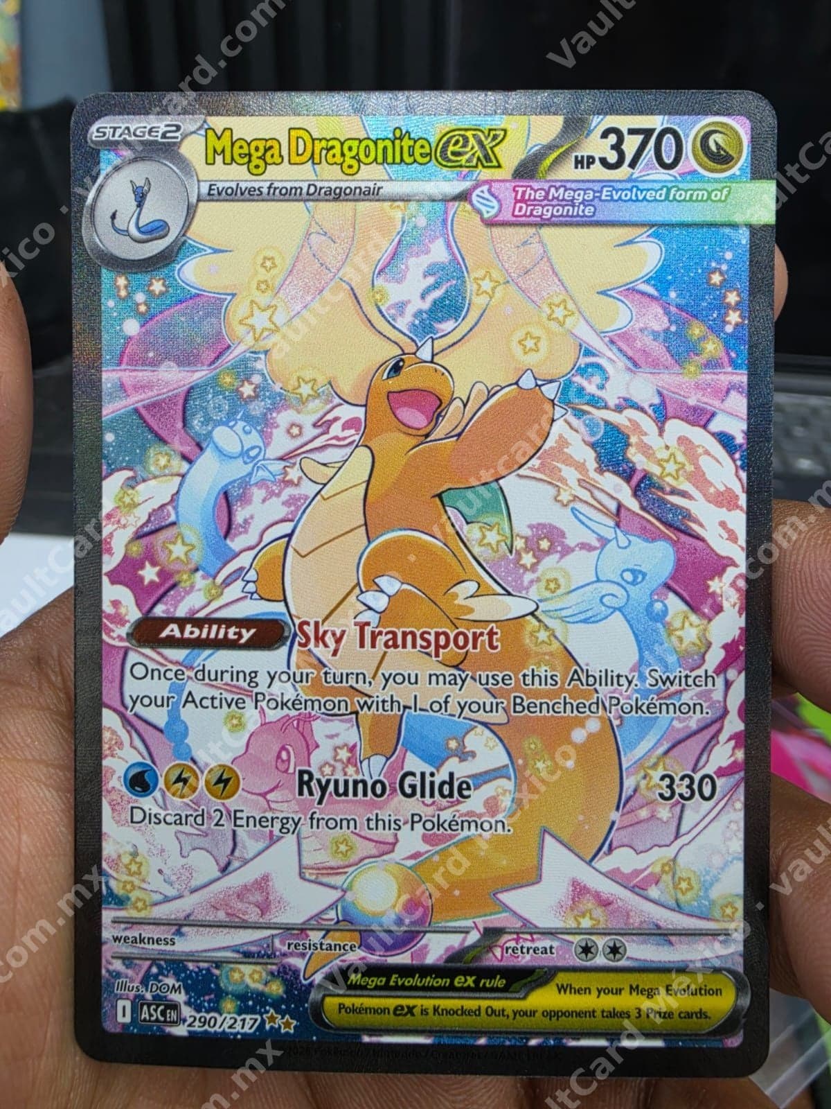 Mega Dragonite ex 290/217 - (ASC) Inglés