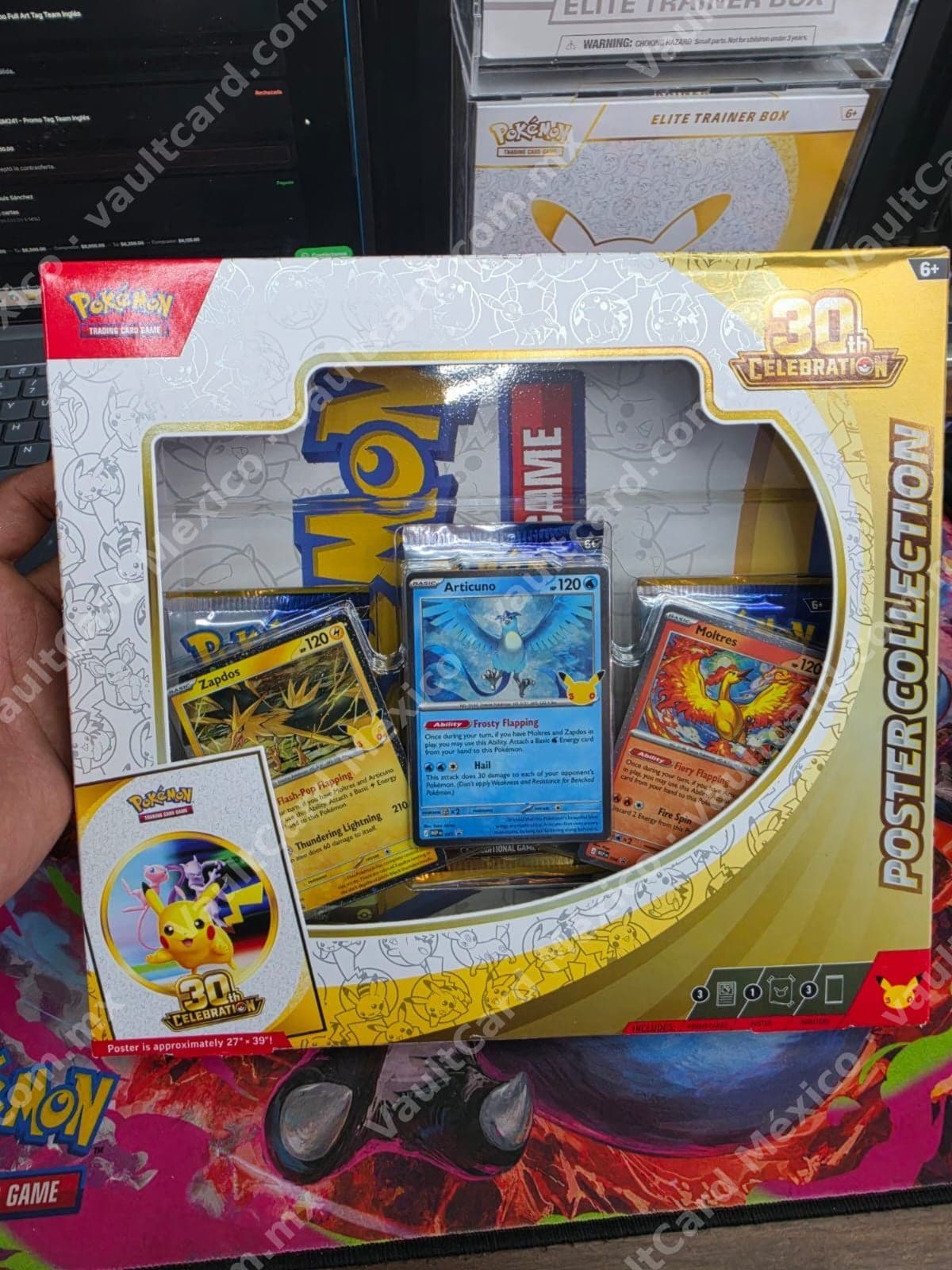 Pokémon TCG 30th Celebration Poster Collection - Sellado Inglés