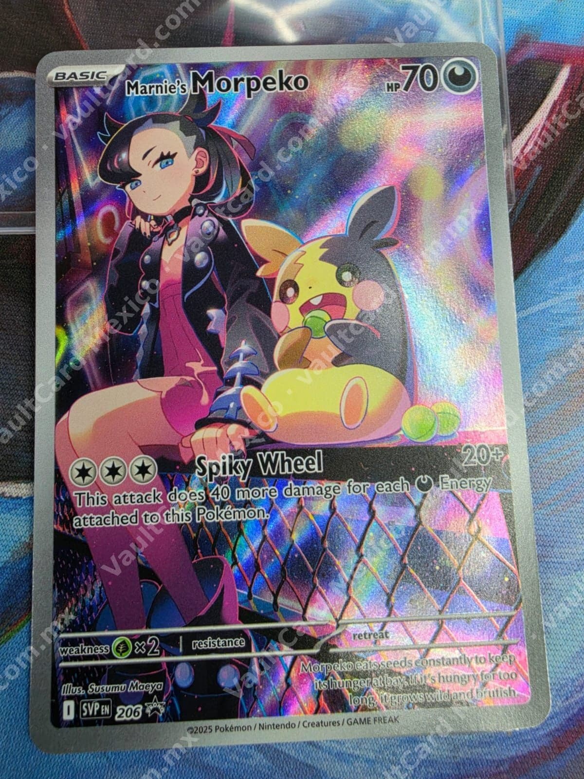 Marnie's Morpeko 206 - Promo (SVP) Inglés Full Art