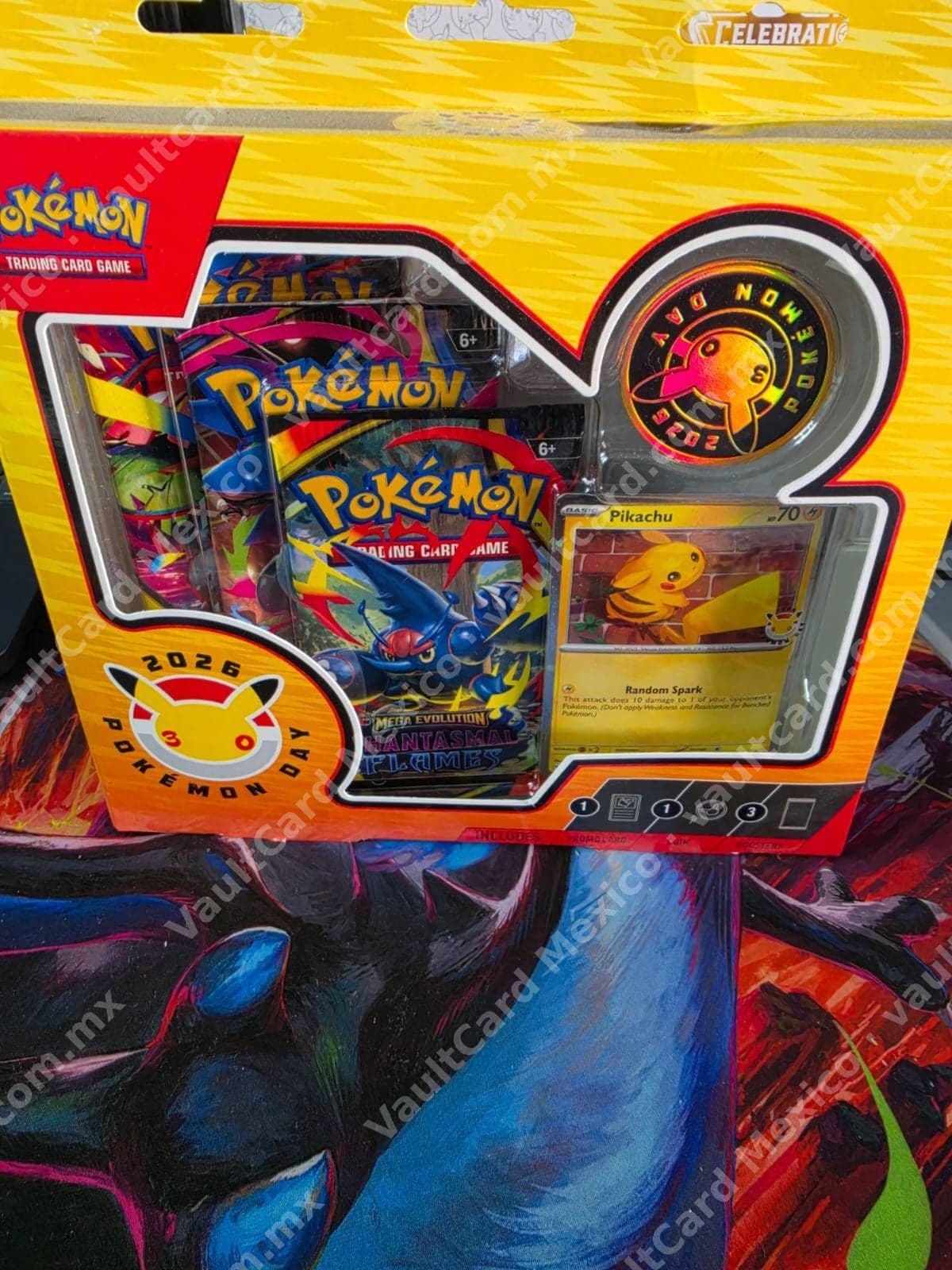 Pokémon Day 2026 Pin Collection Pikachu - Inglés Sellado