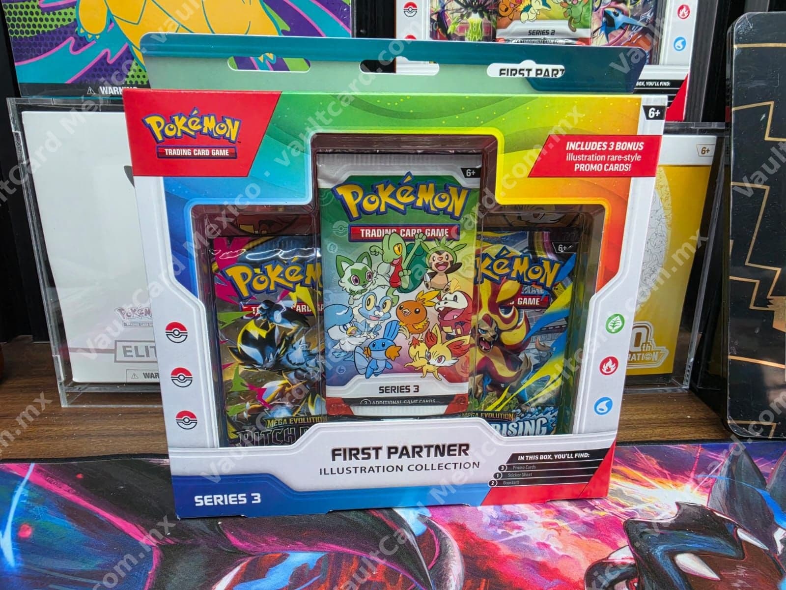 Pokémon TCG First Partner Illustration Collection Series 3 - Inglés (Sellado)