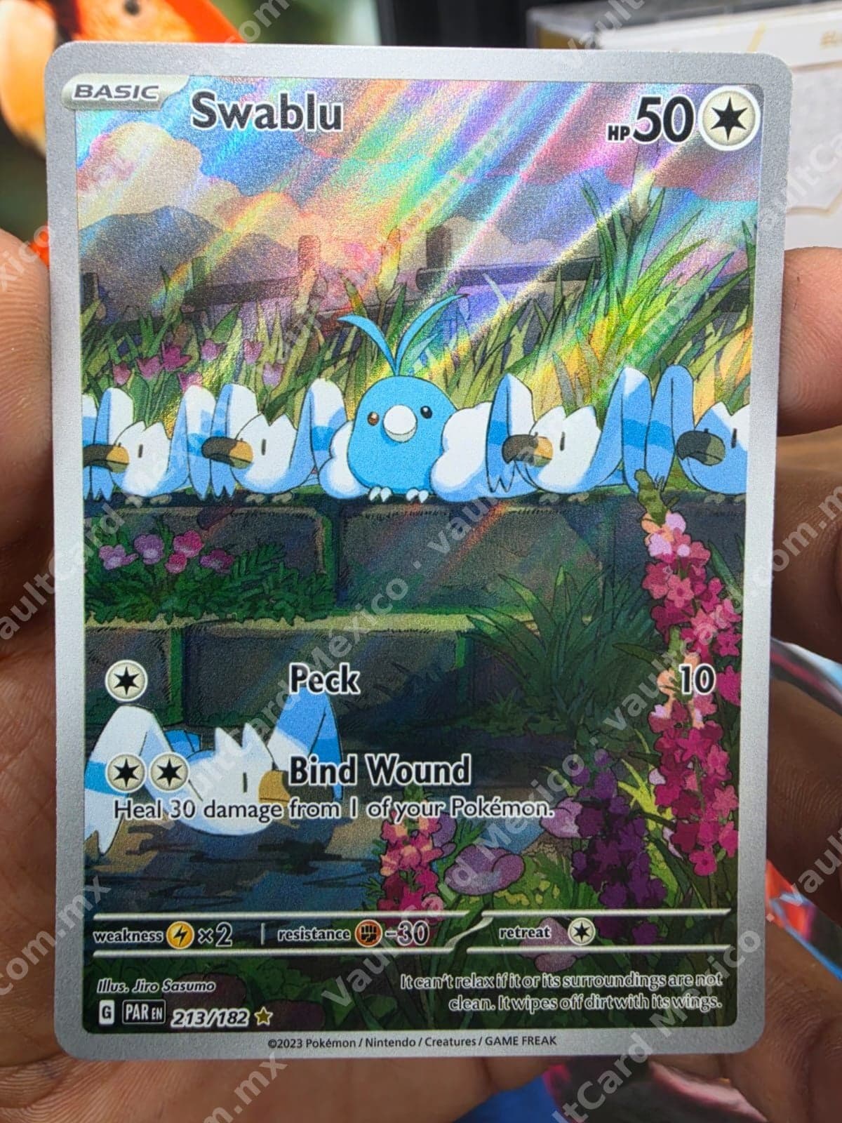 Swablu 213/182 - Paradox Rift (PAR) Inglés - Illustration Rare
