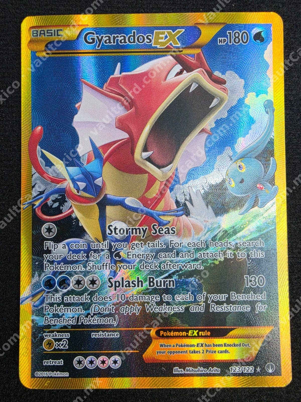 Gyarados EX 123/122 Full Art Secret Rare - XY Breakpoint Inglés