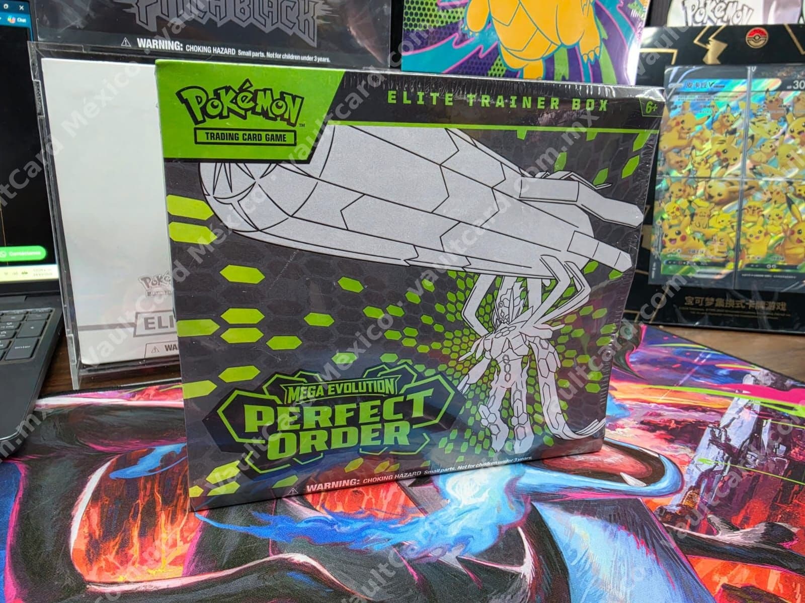 Elite Trainer Box Mega Evolution Perfect Order - Pokémon TCG Inglés Sellado