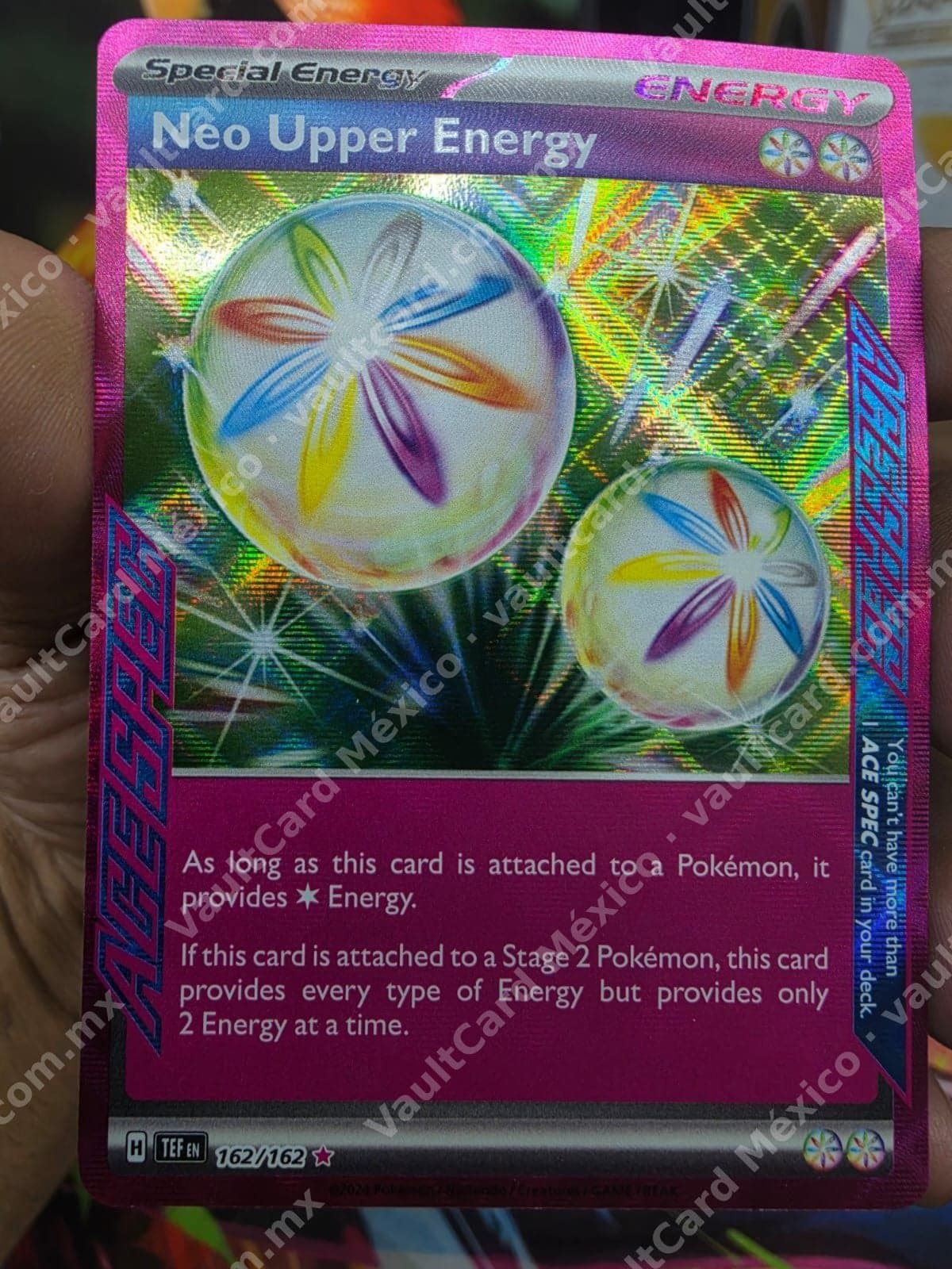 Neo Upper Energy 162/162 - Temporal Forces (TEF) ACE SPEC Inglés