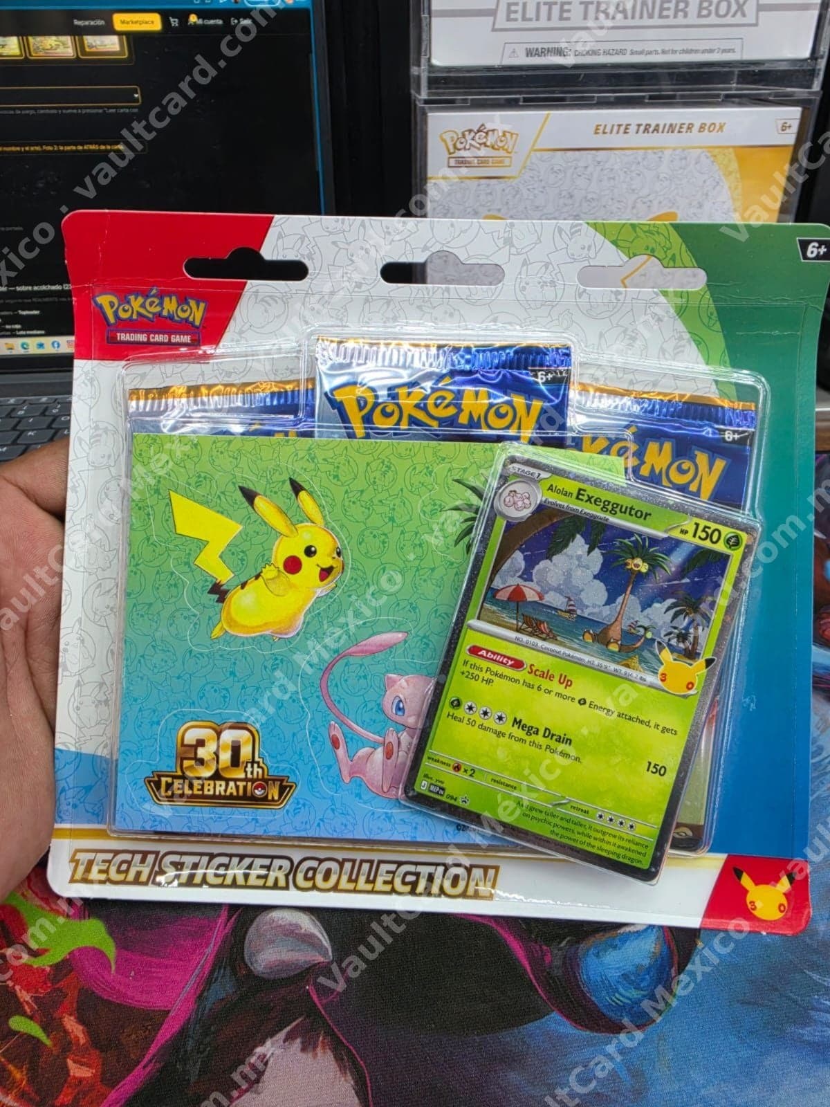 Pokémon Tech Sticker Collection - 30th Celebration (Sellado) Inglés