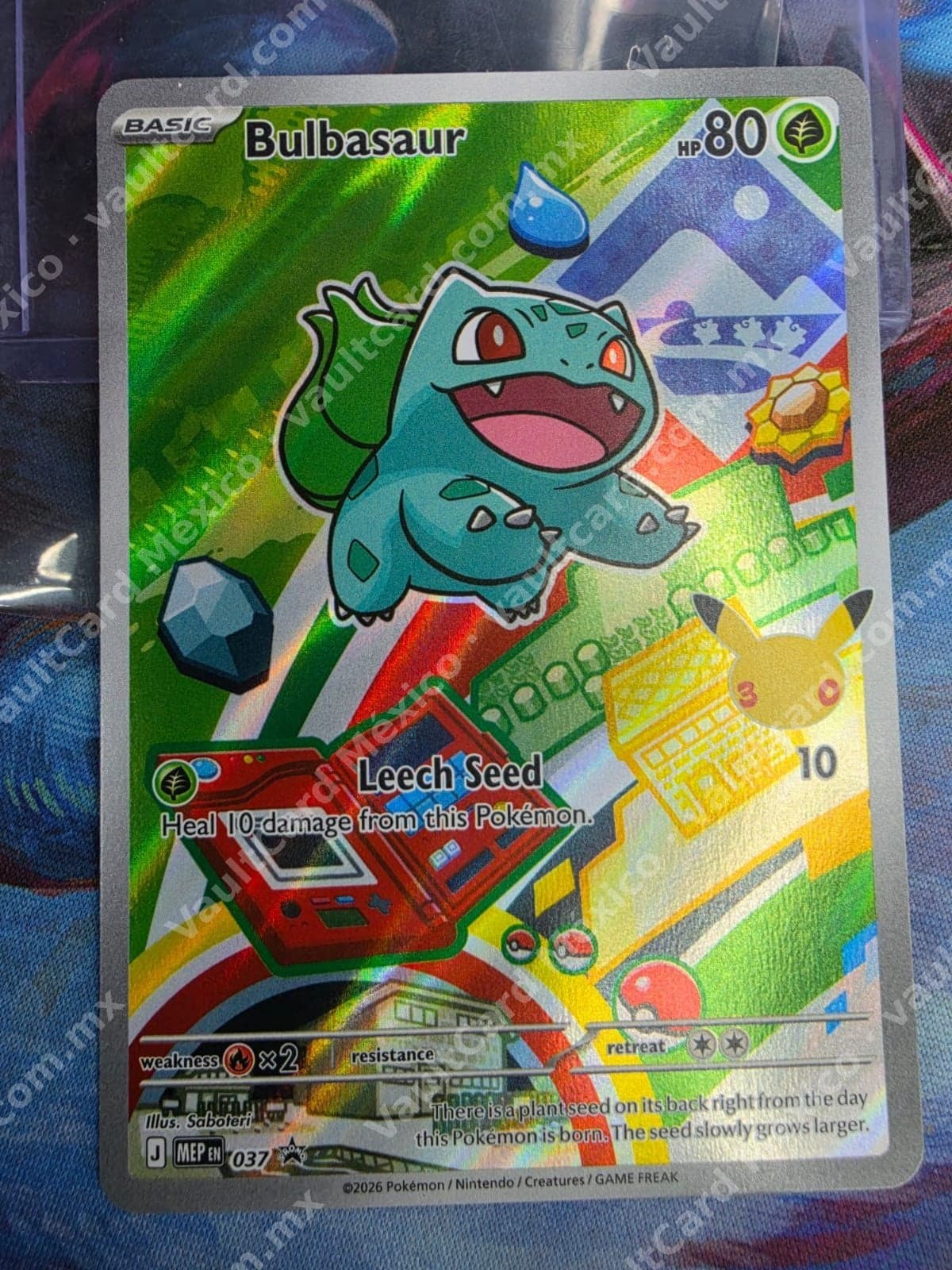Bulbasaur 037 - Promo (MEP) Inglés Holo