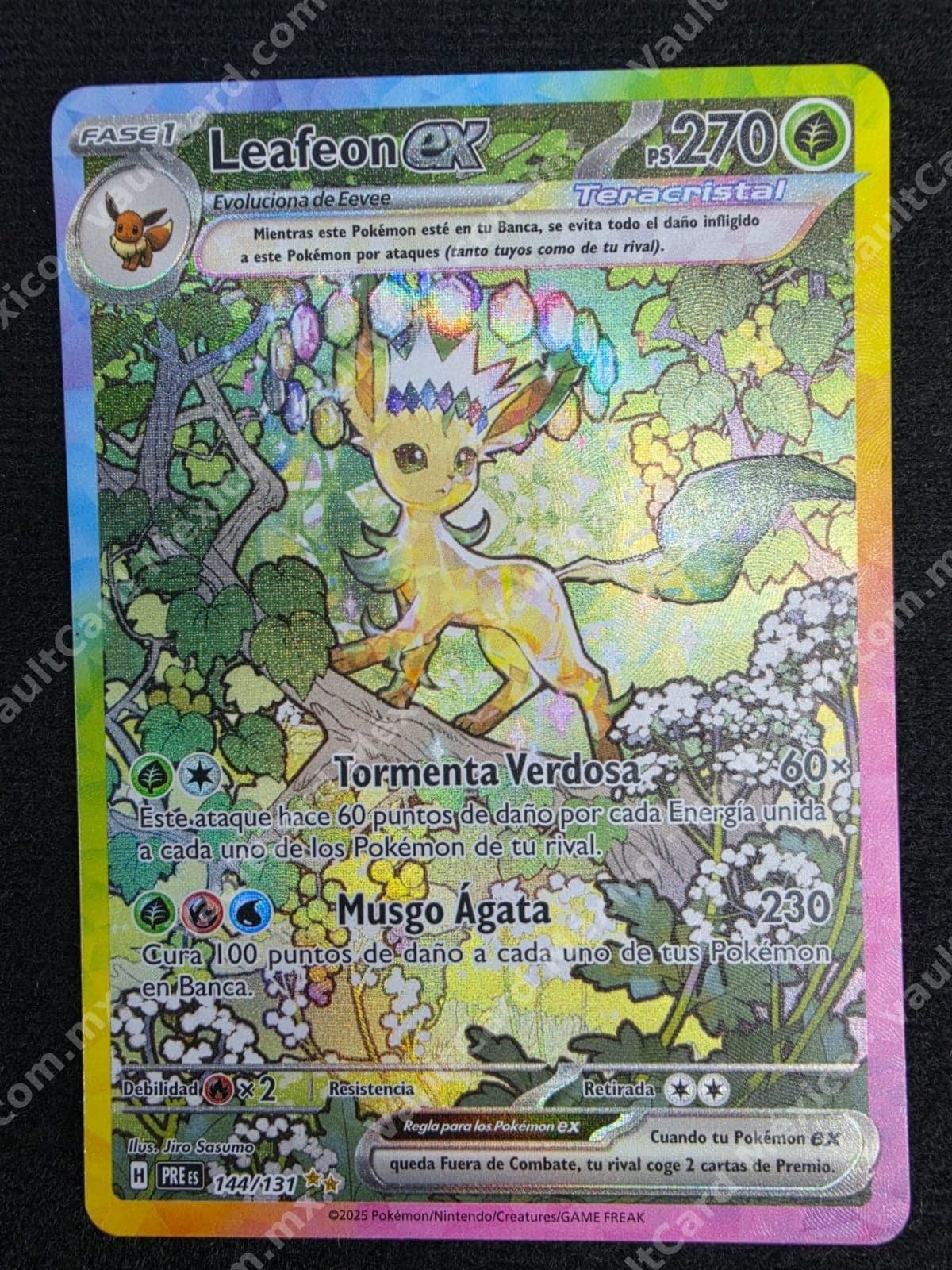 Leafeon ex 144/131 - (PRE) Español Special Illustration Rare