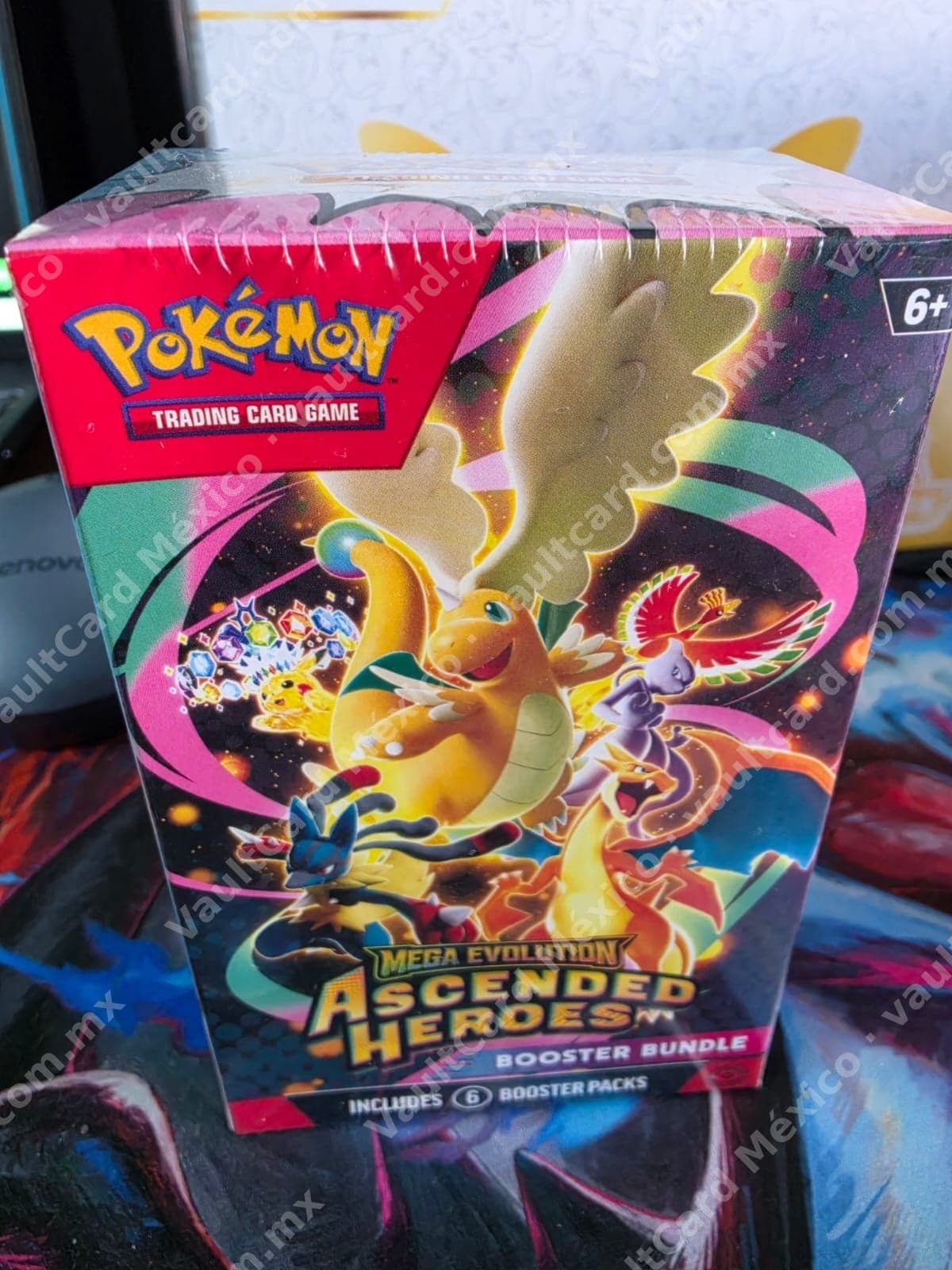 Pokémon TCG Mega Evolution Ascended Heroes Booster Bundle - Inglés (6 Sobres)