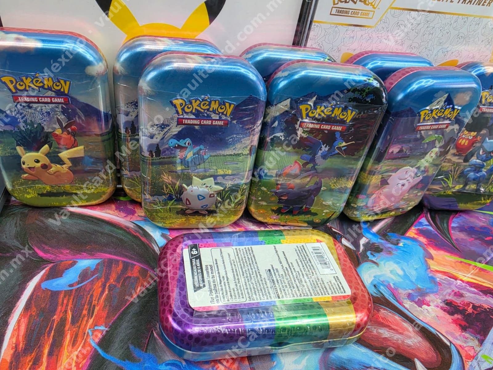 Mini Latas Pokémon TCG Selladas - Español