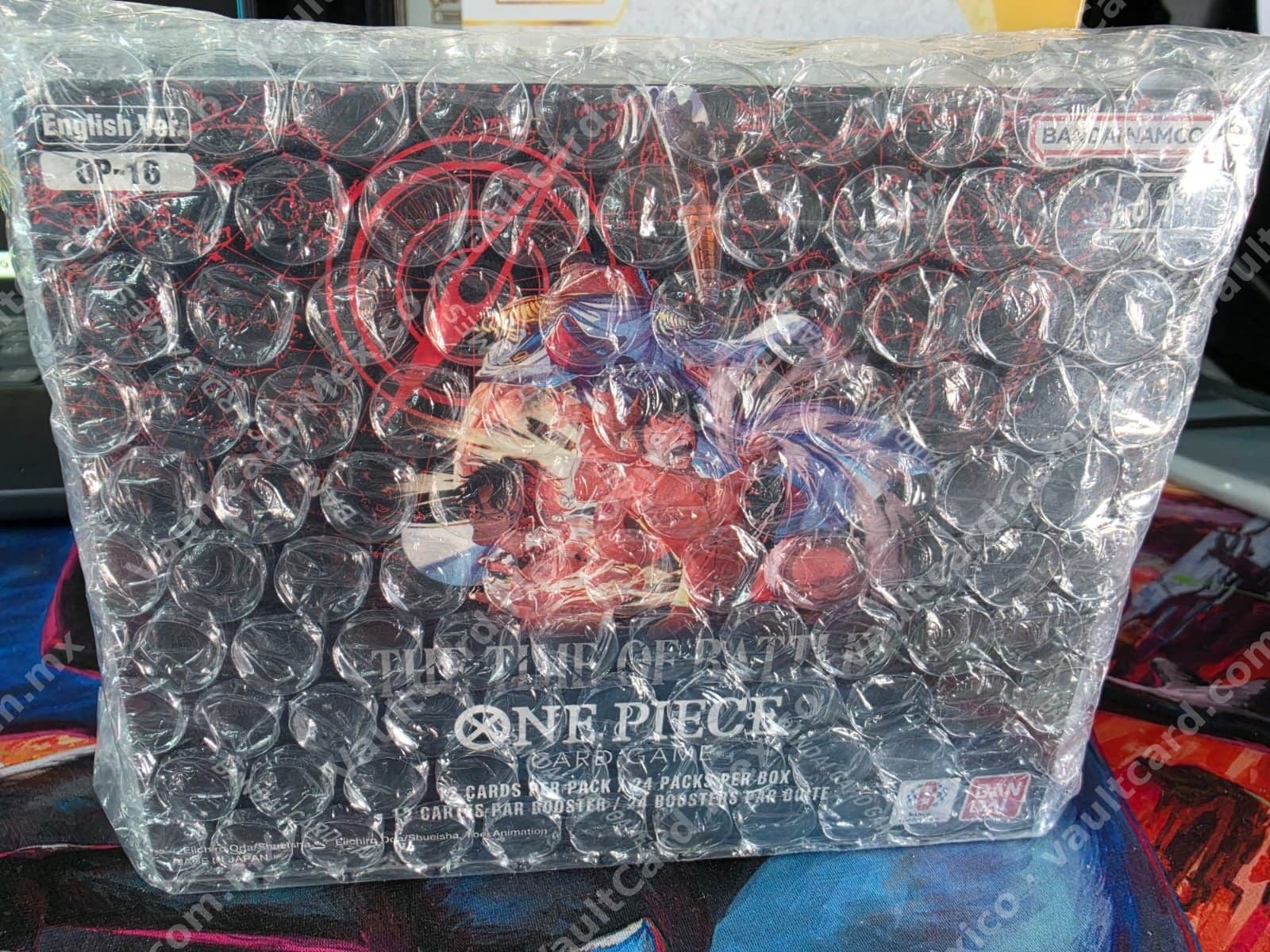 Booster Box One Piece Card Game OP-16 The Time of Battle - Inglés (Sellado)