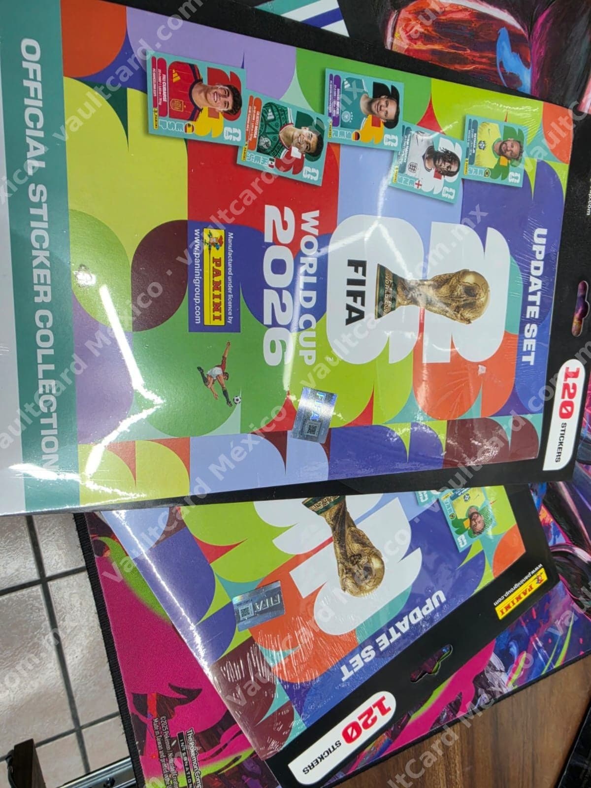 Panini FIFA World Cup 2026 - Update Set Sellado 120 Estampas (Official Sticker Collection)