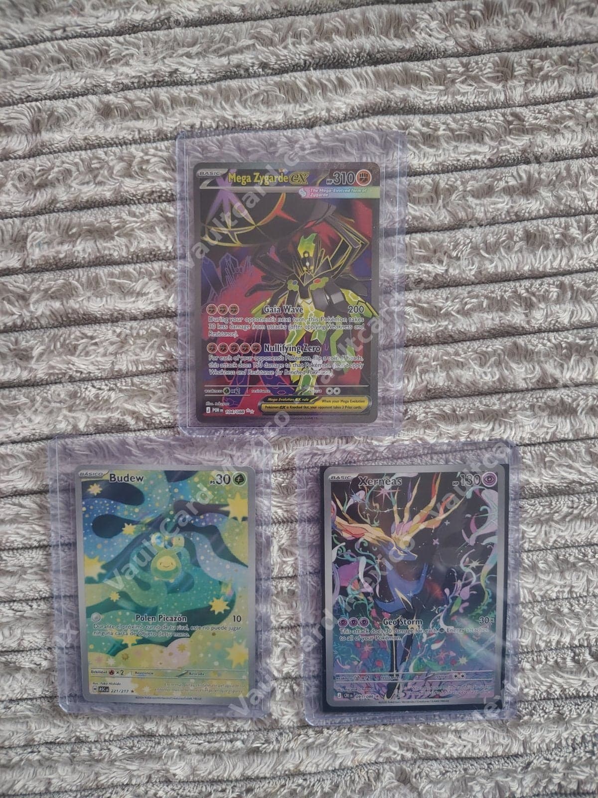 MEGA ZYGARDE EX, XERNEAS Y BUDEW