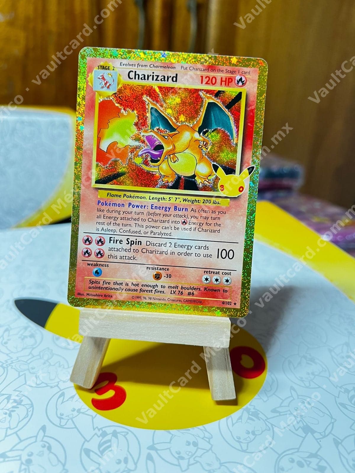 Charizard 30th Celebration recién salido - Classic Collection Inglés Holo