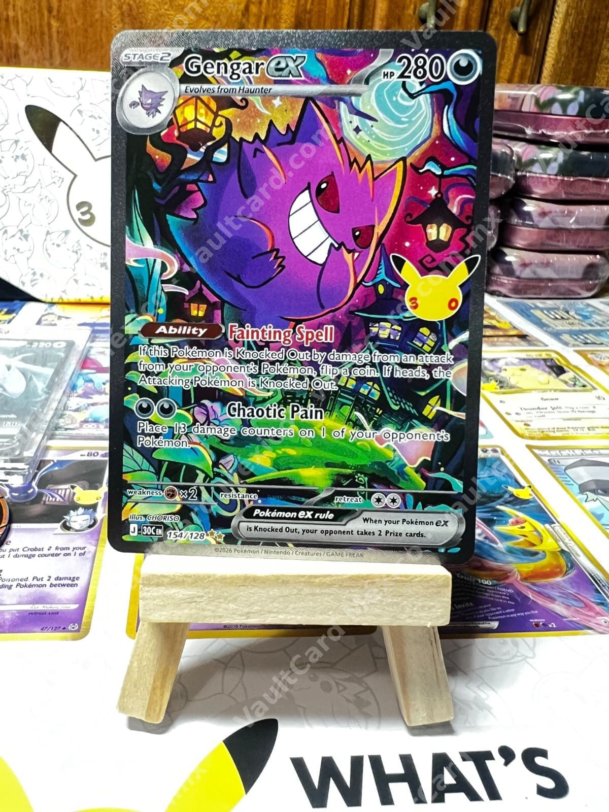 Gengar ex 154/128 - (30C) Inglés - Special Illustration Rare