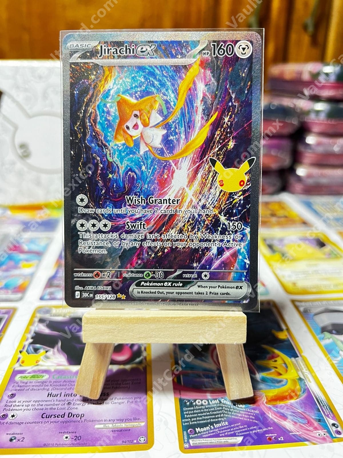 Jirachi ex recién sacado - Celebrations Classic Collection (30C) Inglés
