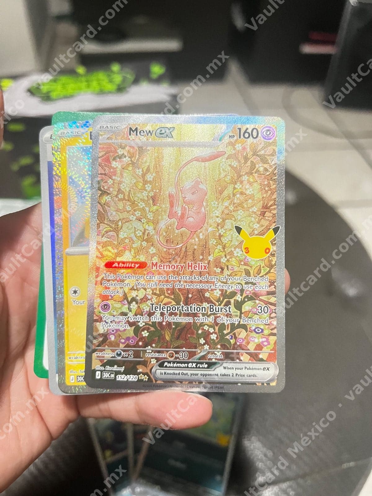 Mew ex 152/128 - Recien Sacadito - Special Illustration Rare