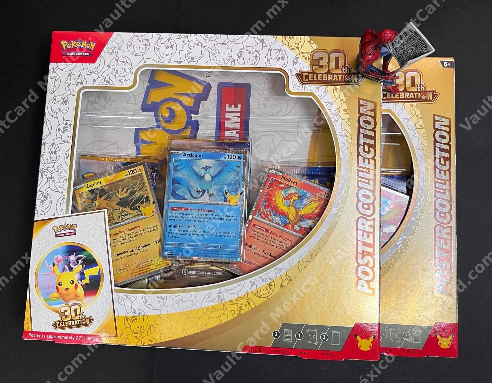 Lote de 2 Pokémon 30th Celebration Poster Collection - Sellado Inglés