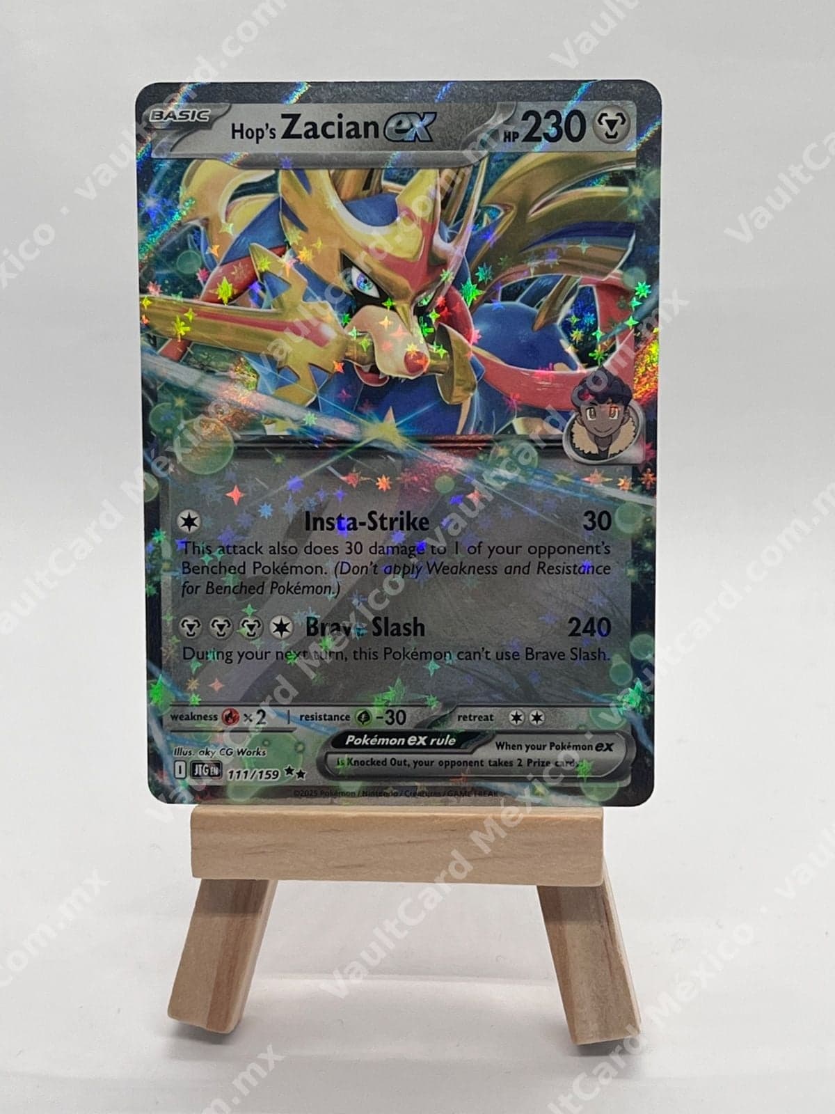 Hop's Zacian ex 111/159 - (JTG) Inglés