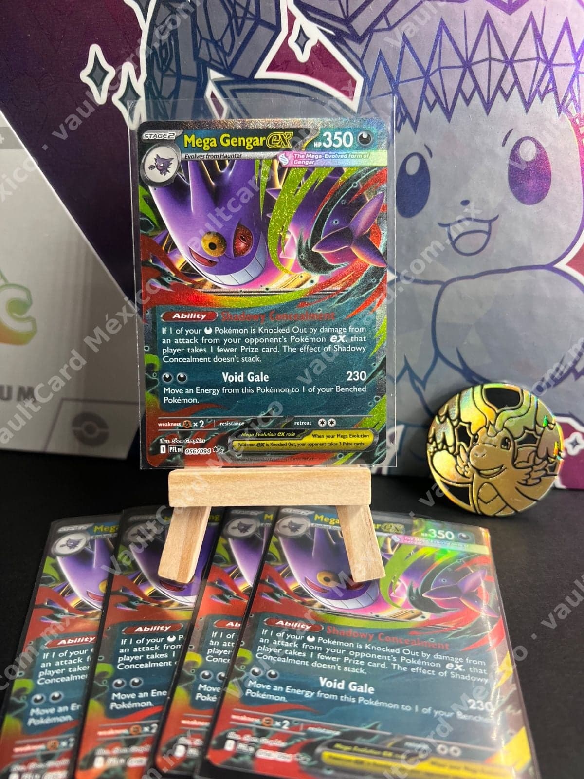 Lote de Mega Gengars ex 056/094 - (PFL) Inglés - Full Art