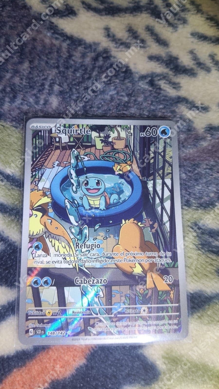 Squirtle 148/142 - Corona Estelar (SCR) Español - Illustration Rare