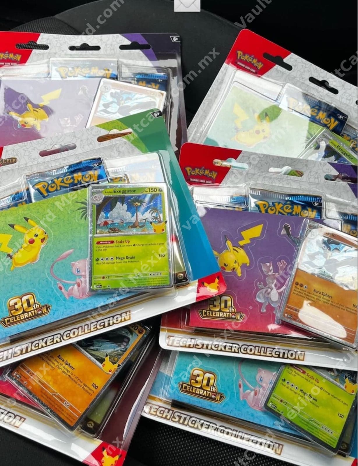 Tech Sticker Collection 30th Celebration Pokémon TCG Sellado (Inglés)