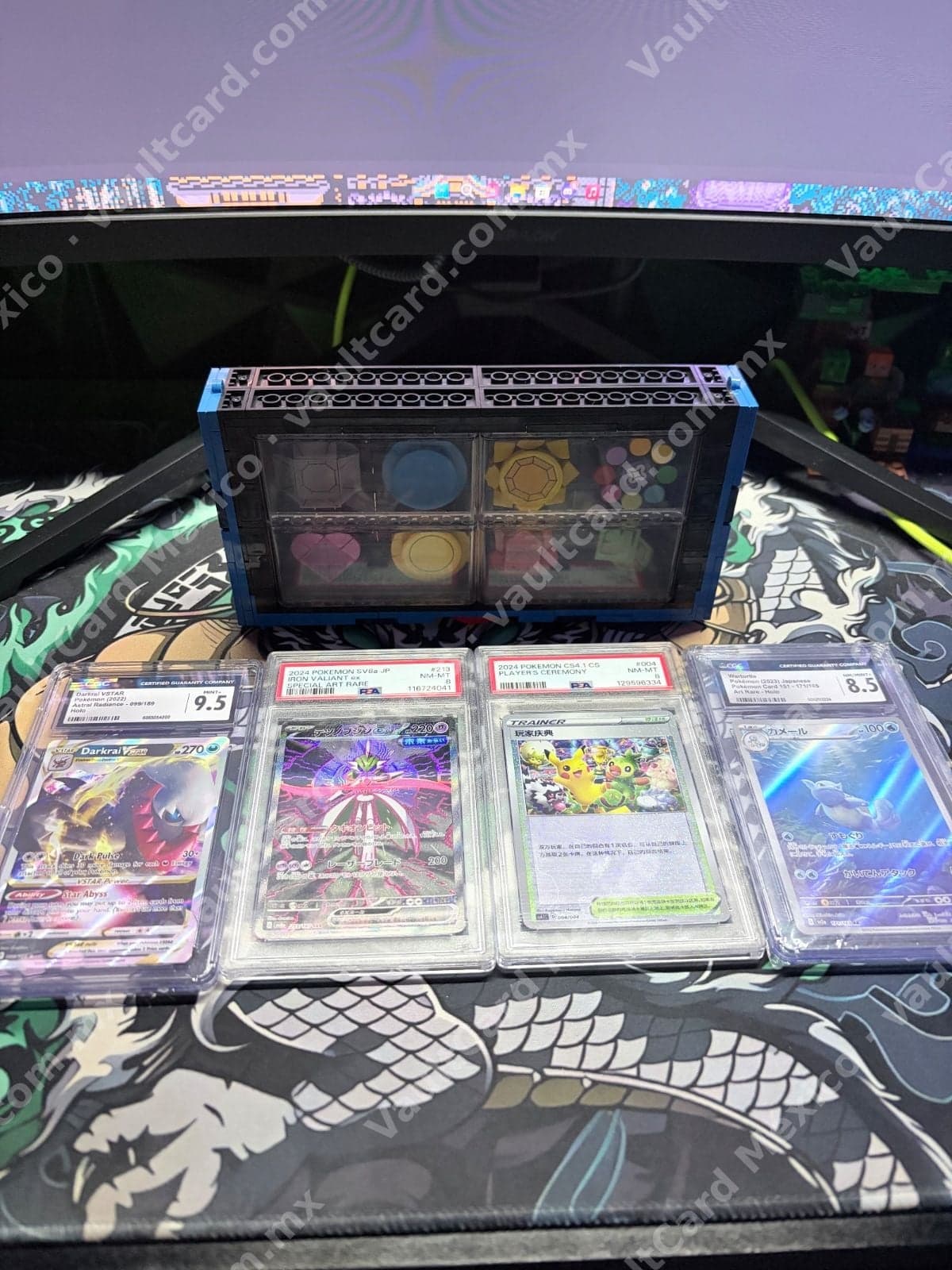 Lote de cartas Pokemon PSA y CGC