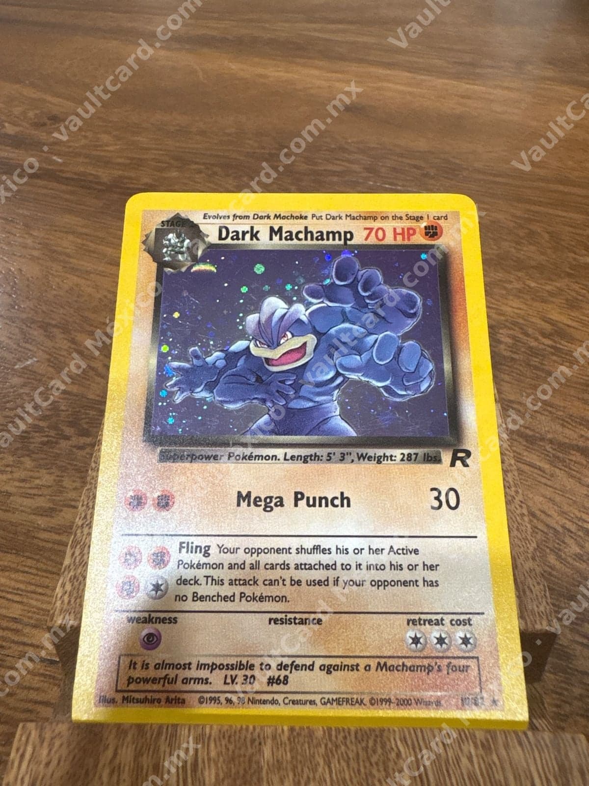 Dark Machamp Holo 10/82 - Team Rocket Inglés