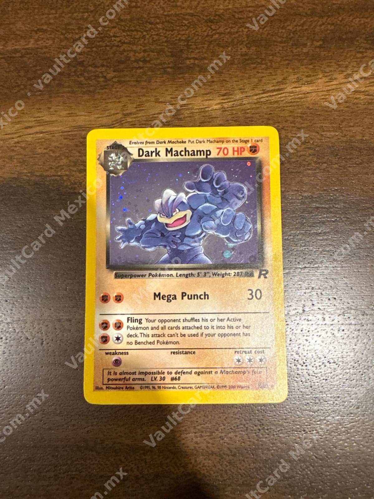 Dark Machamp Holo 10/82 - Team Rocket Inglés