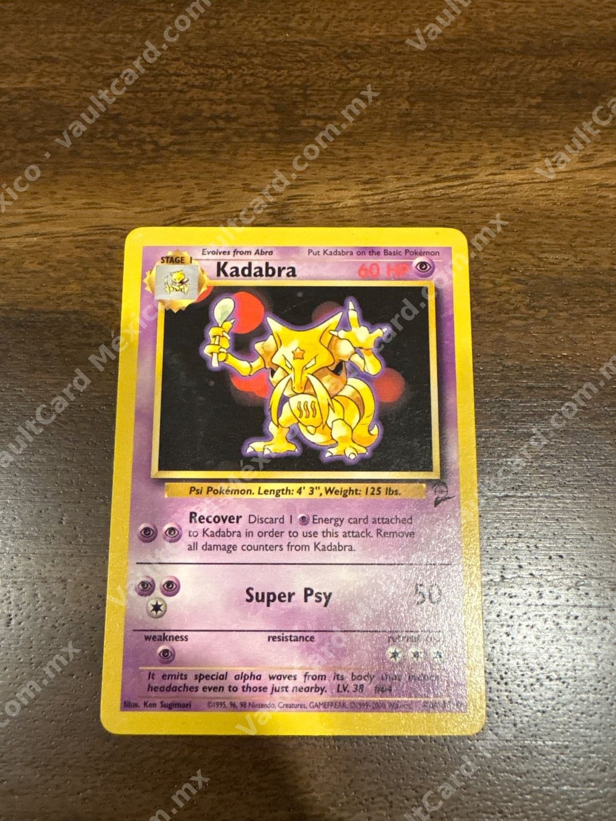 Kadabra 32/130 - Base Set 2 Inglés