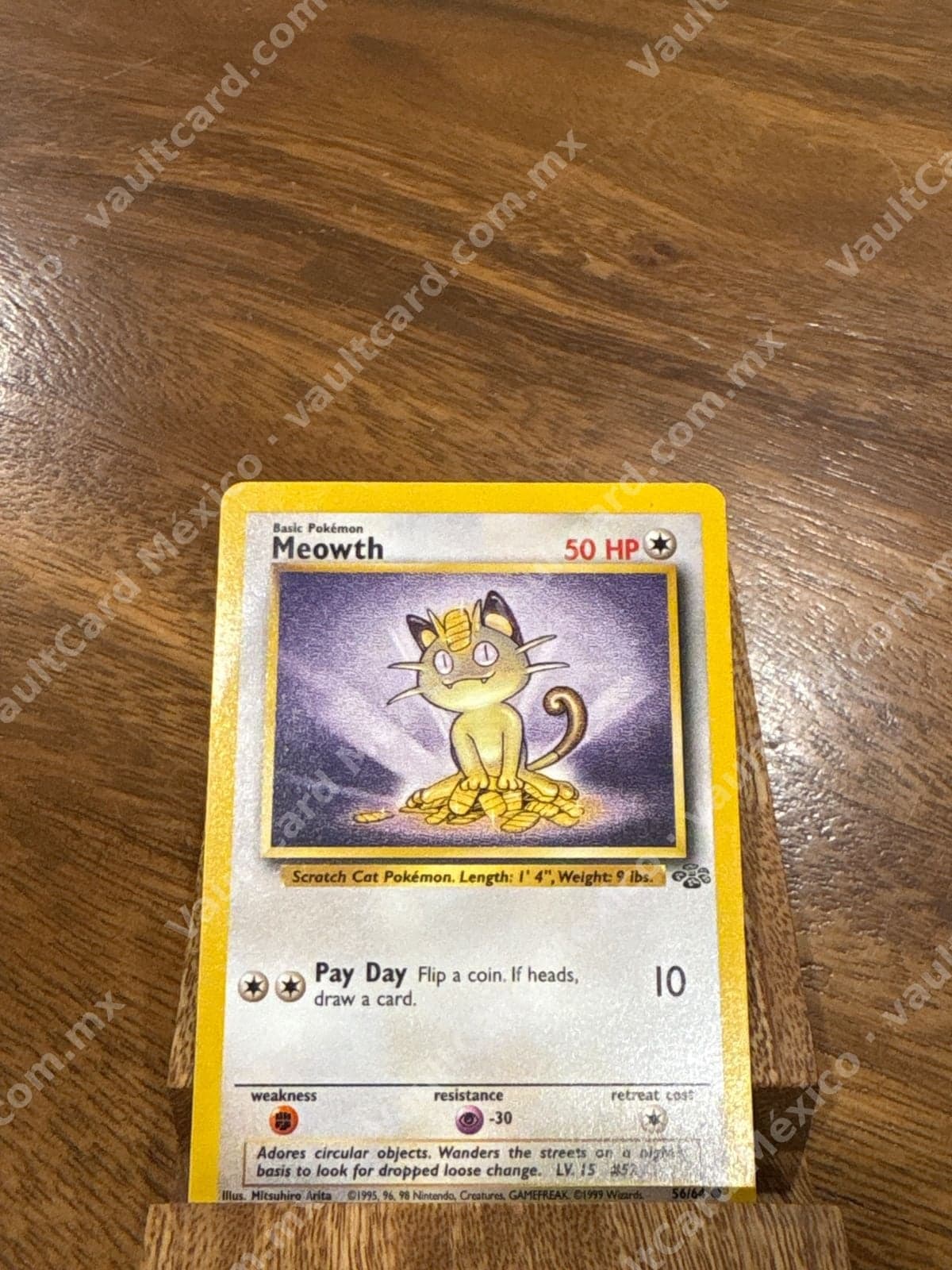 Meowth 56/64 - Jungle Inglés (Pokémon TCG)