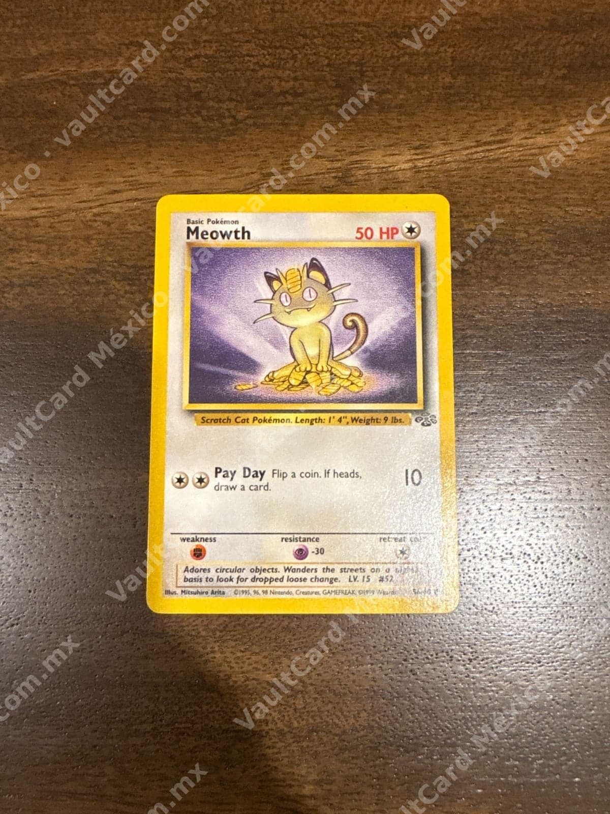 Meowth 56/64 - Jungle Inglés (Pokémon TCG)