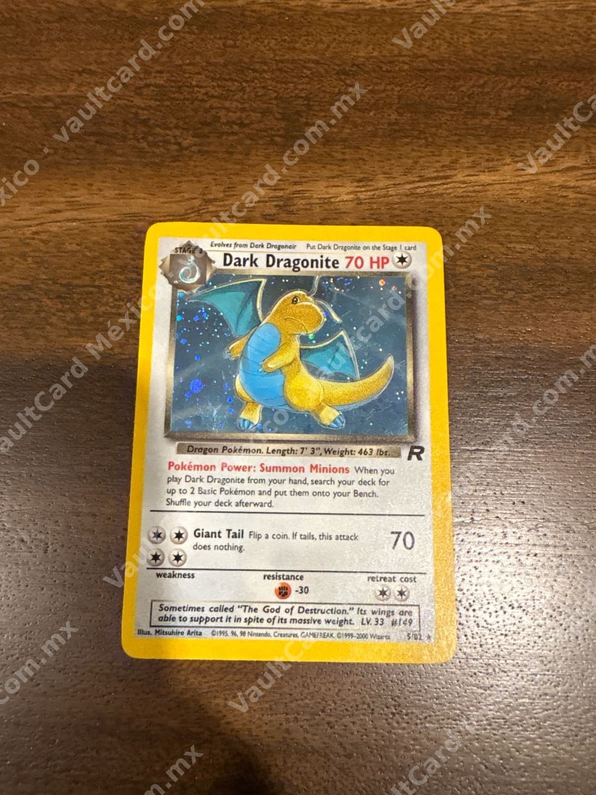 Dark Dragonite 5/82 - Team Rocket Holo Inglés