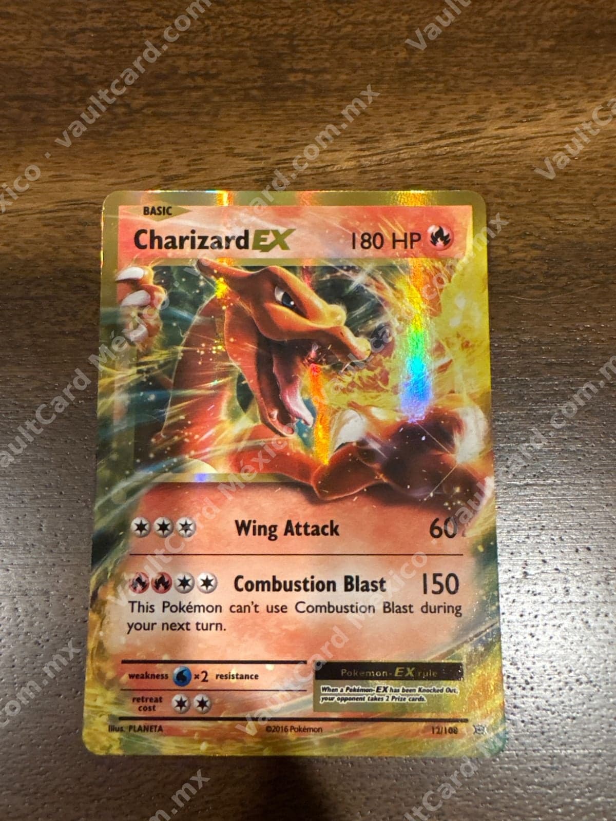 Charizard EX 12/108 - XY Evolutions Inglés