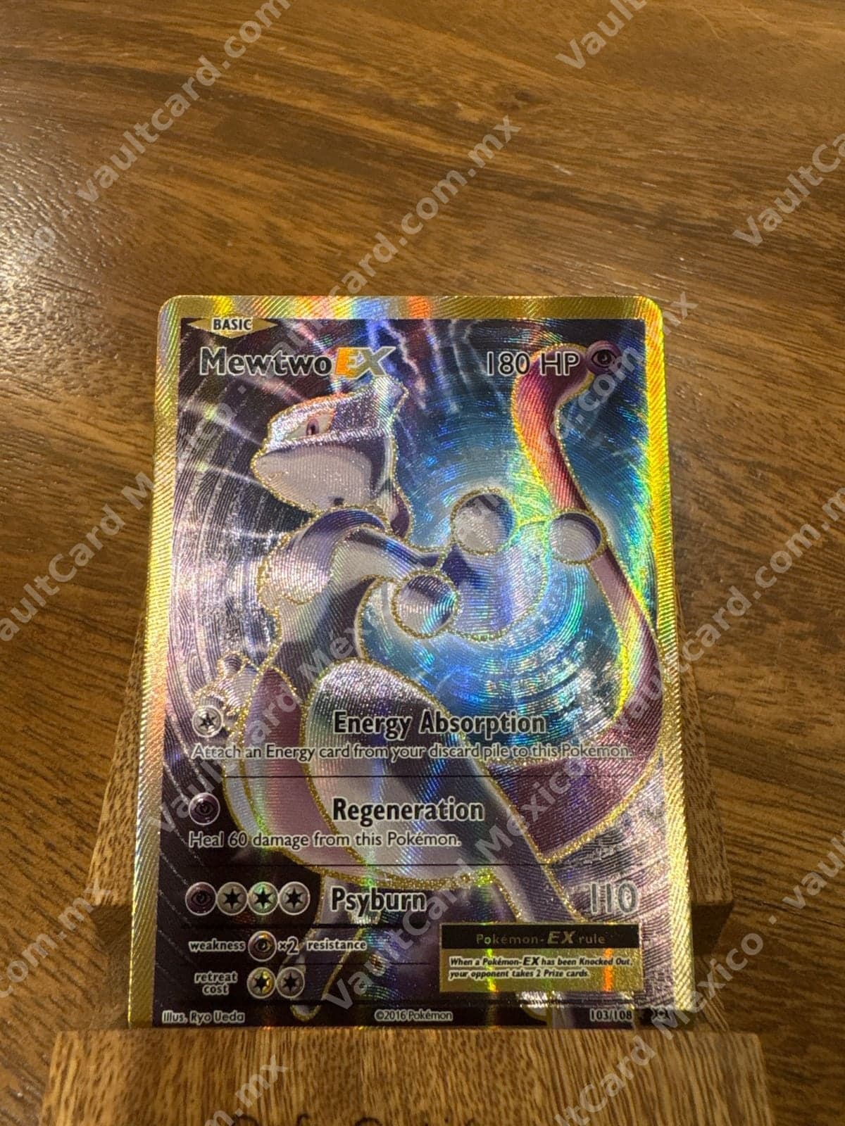 Mewtwo EX 103/108 Full Art - XY Evolutions Inglés