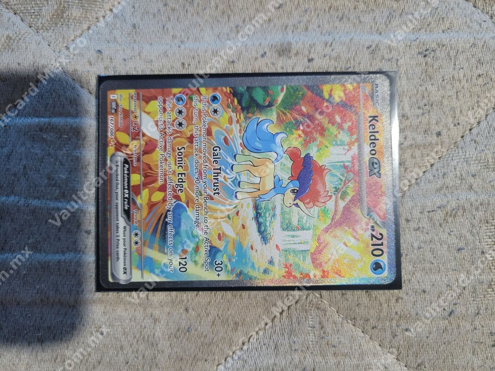 Keldeo ex 167/086 - (WHT) Inglés - Special Illustration Rare