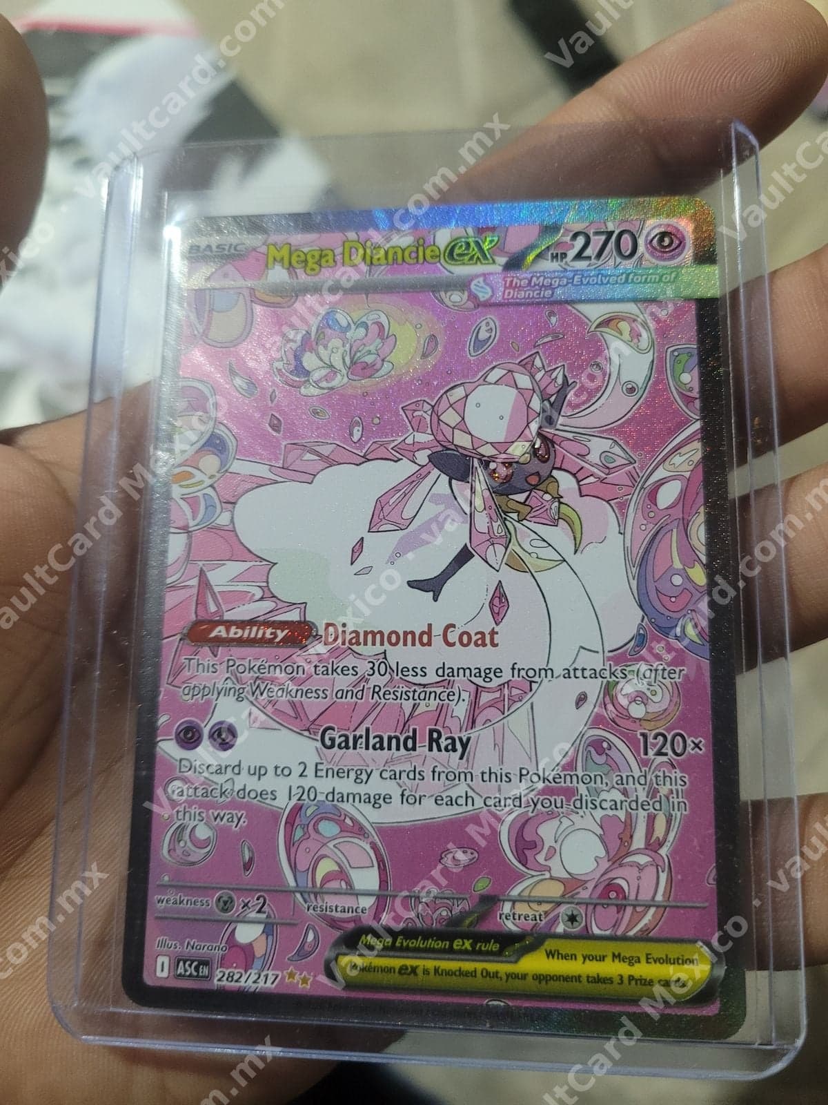 Mega Diancie ex 282/217 - (ASC) Inglés